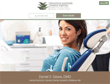 Tablet Screenshot of drgeare.com